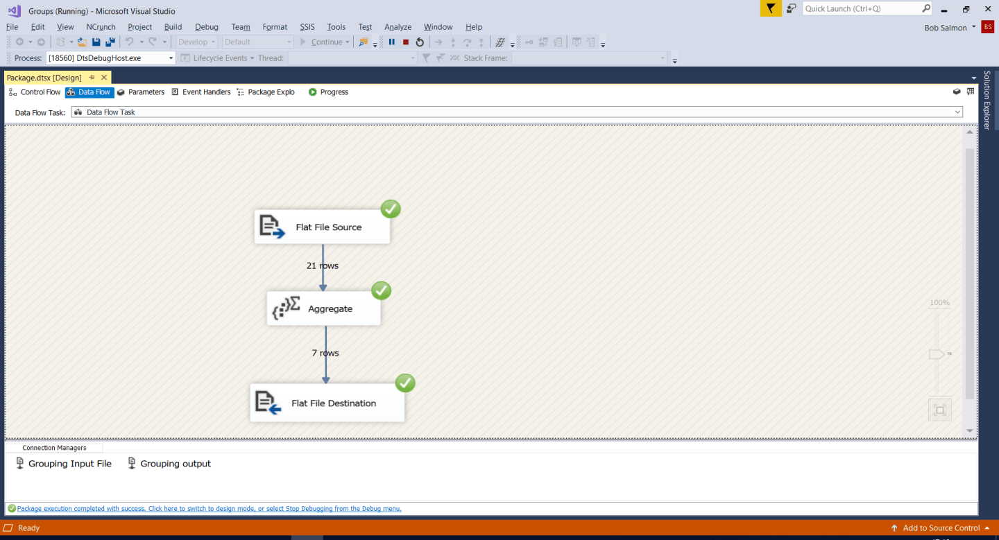 From Excel to SSIS, Part 4: Grouping and calculating – Random Tech Thoughts