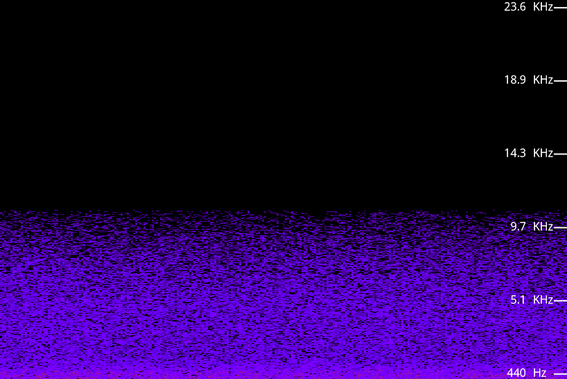spectrogram of breeze through trees