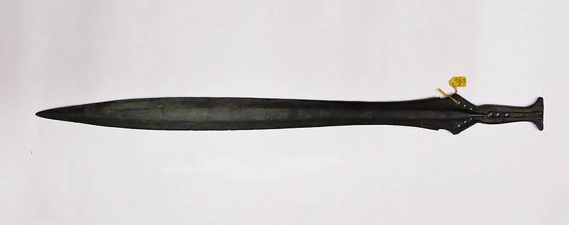 Bronze leaf-shaped sword from the Horniman Museum